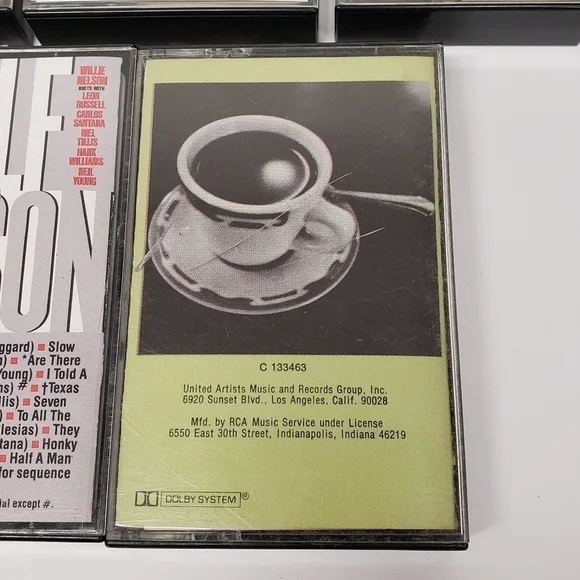 Willie Nelson Cassette Lot of 7 Vintage Music Tapes - Picture 6 of 11